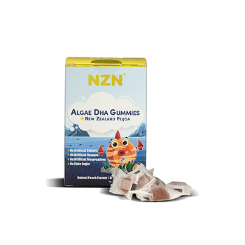 NZN® Algae Oil DHA + New Zealand Fiji Gummies (100g)