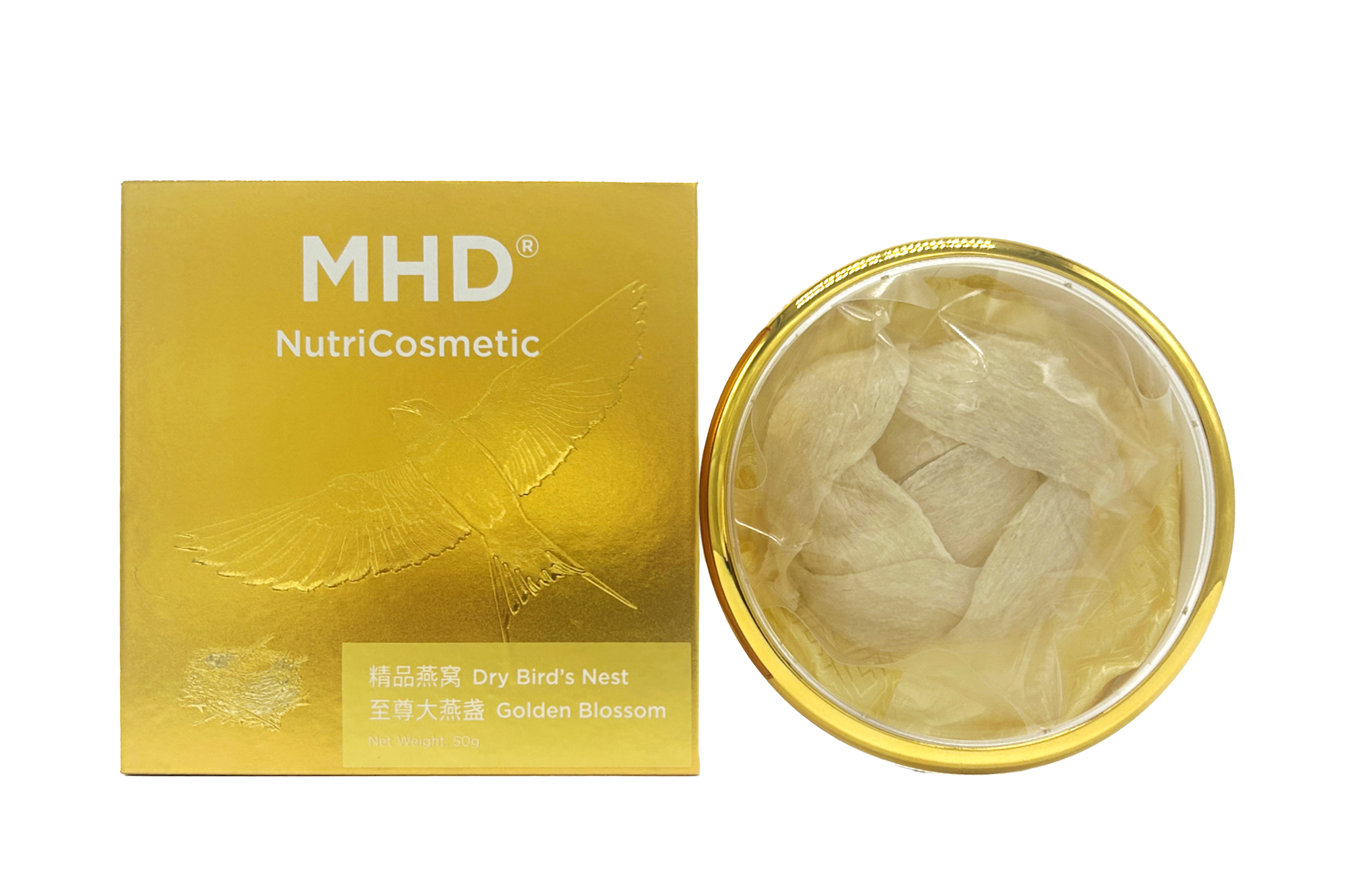 MHD® Dry Bird's Nest - Golden Blossom（50g）