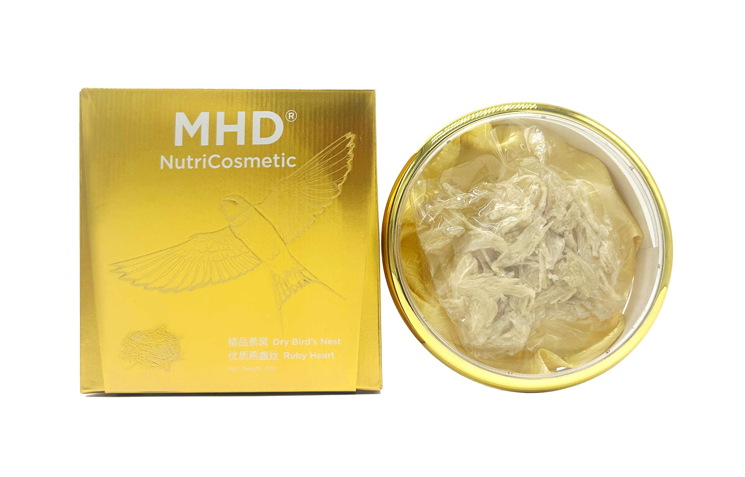 MHD® Dried Bird's Nest - Premium Bird's Nest (50g)-1