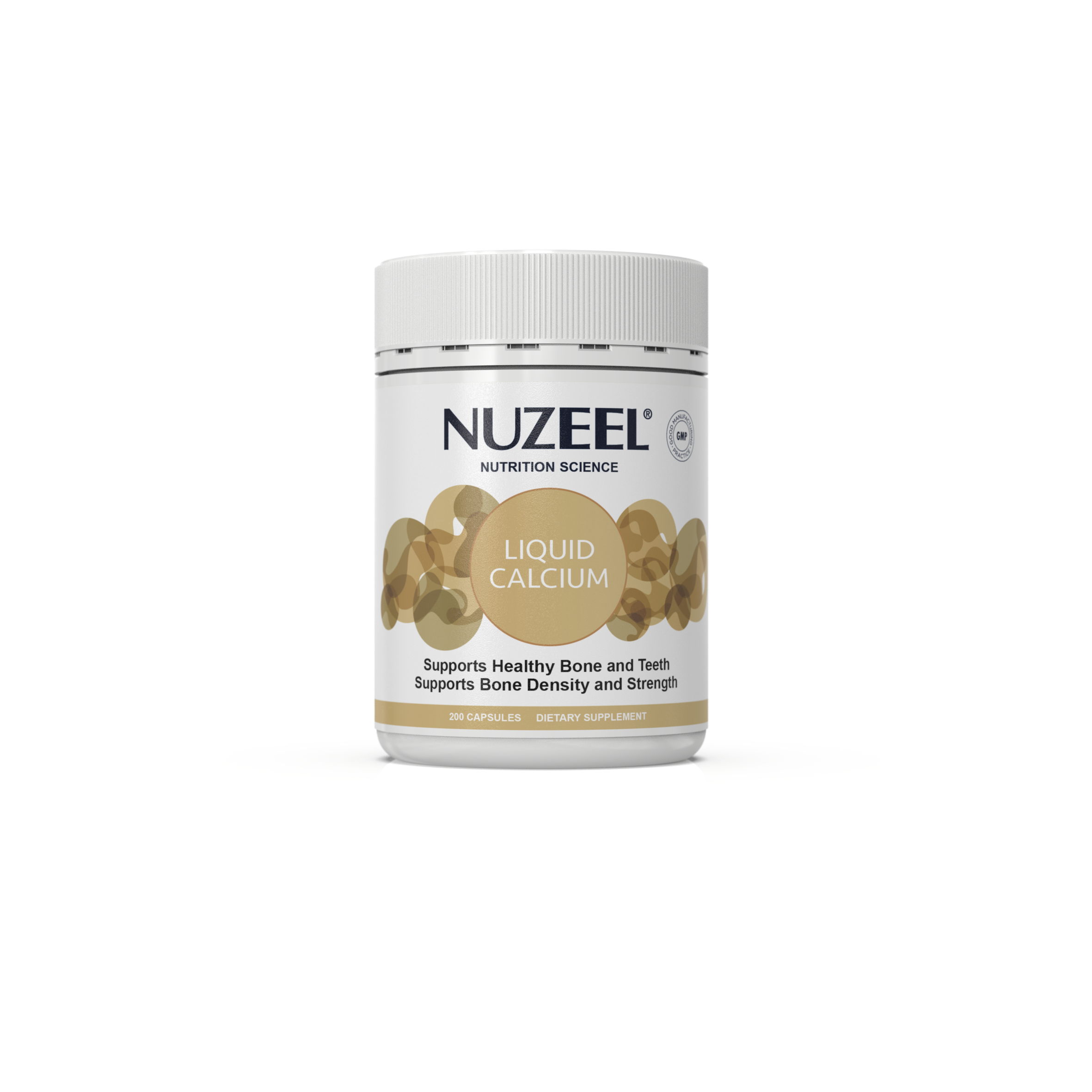 NUZEEL®液体钙胶囊*200粒 - PullmoonNZ