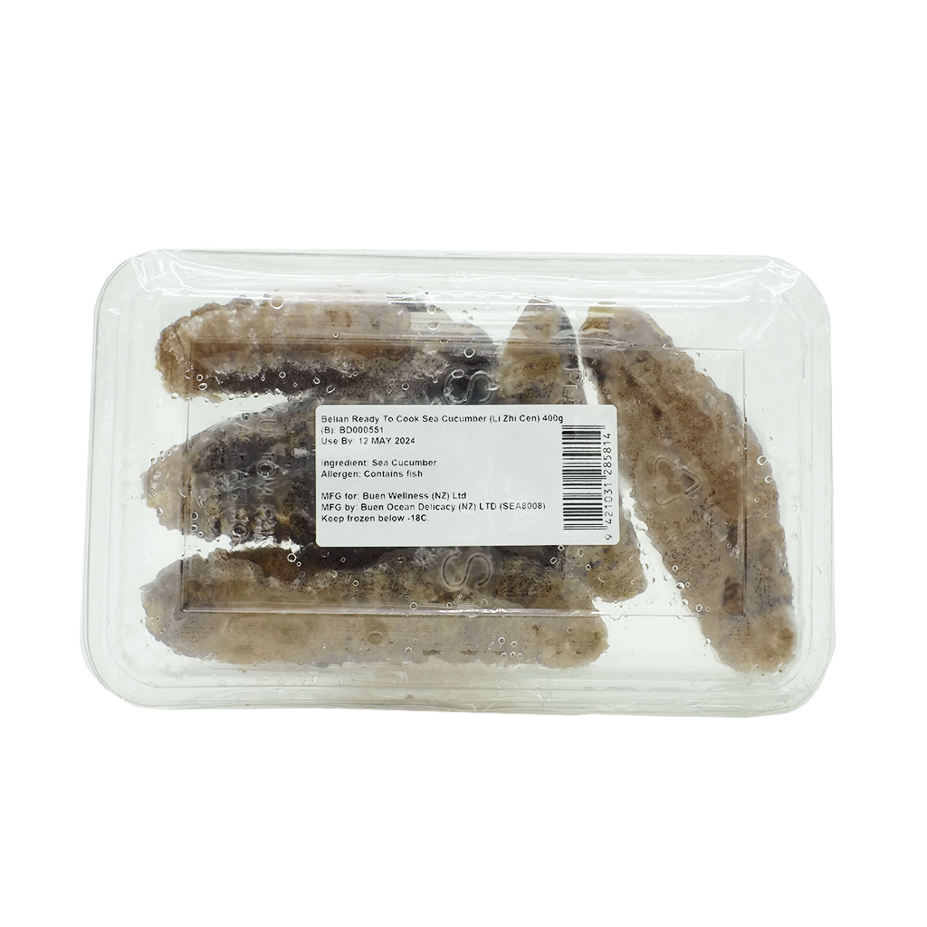 Belian® Ready-to-Cook Chilean Wild Lychee Sea Cucumber (400 grams) (In-store Pickup Only) - 0