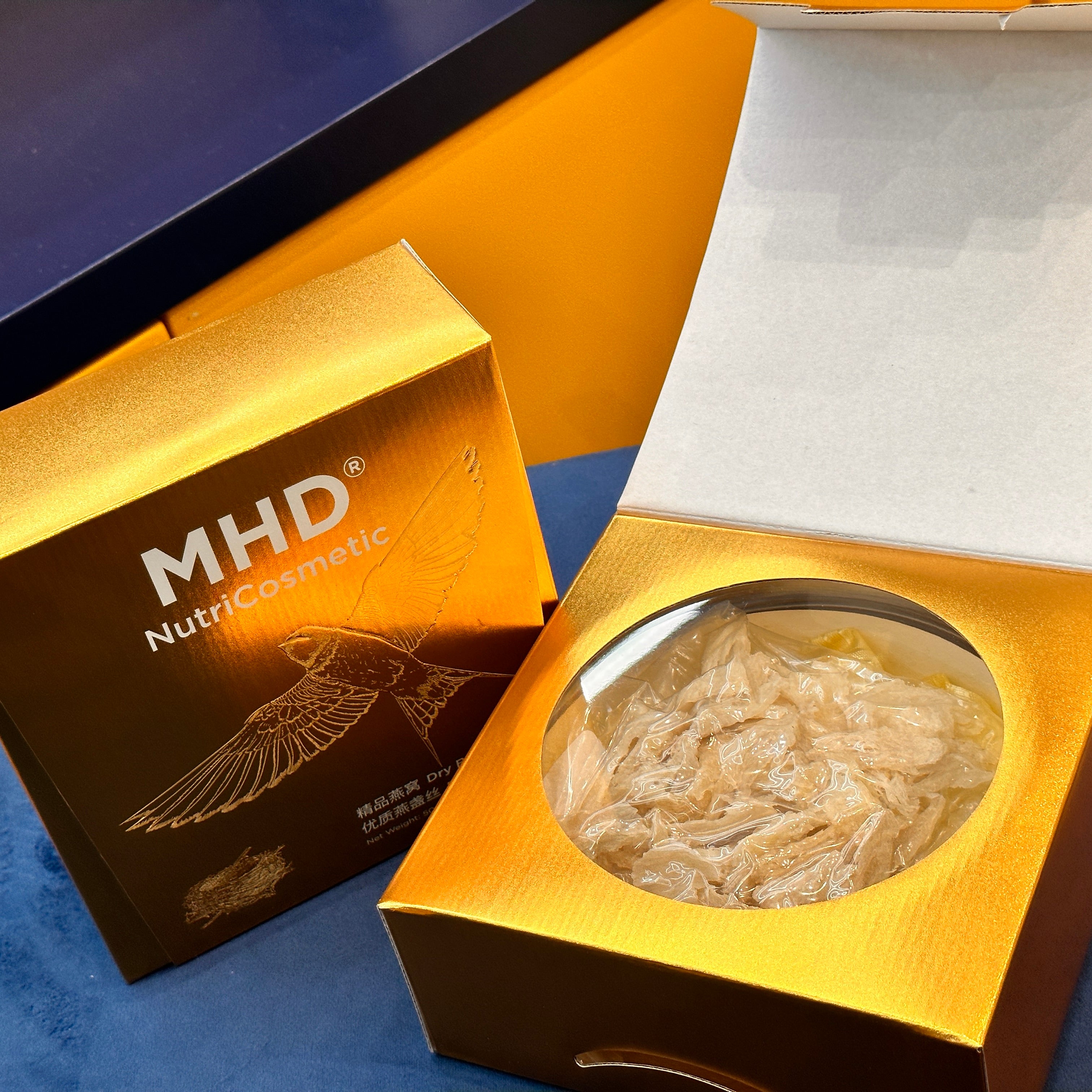 MHD® Dried Bird's Nest - Premium Bird's Nest (50g) - 0